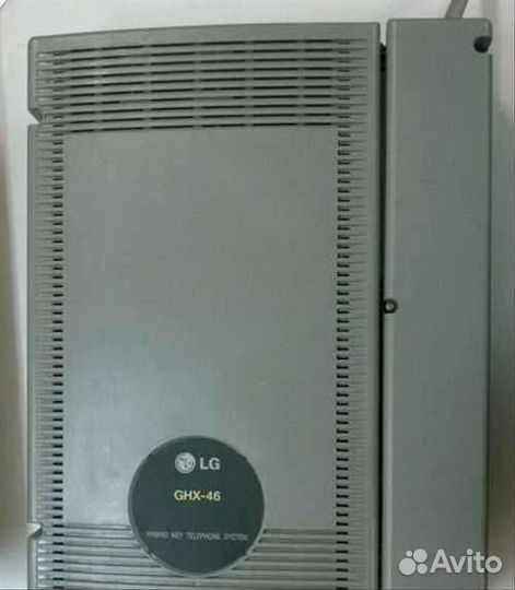 Б/У офисная гибридная атс LG GHX-46