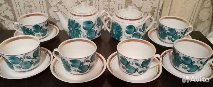 СССР Сервиз чайный на 6 персон