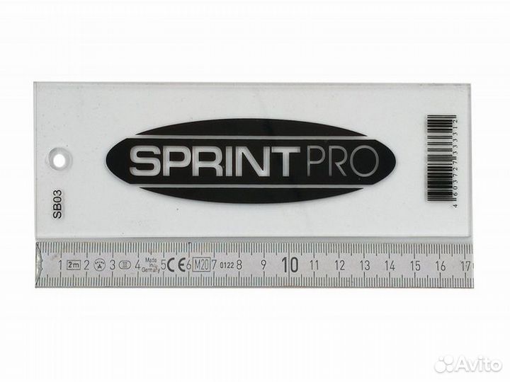 Скребок sprint pro для снятия парафина с лыж Т05