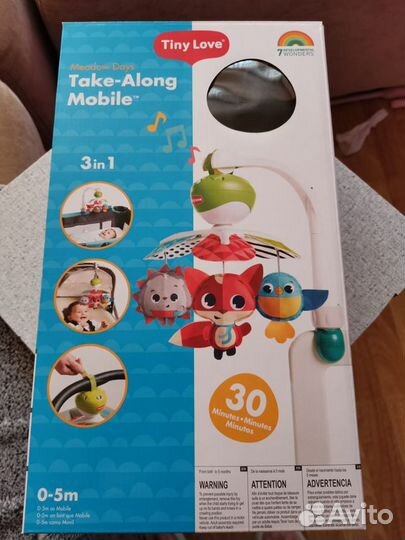 Музыкальная игрушка на кроватку