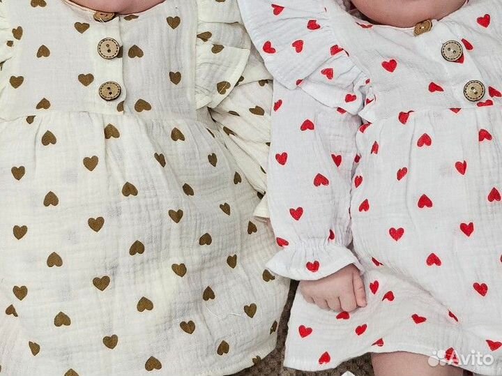 Платье боди для девочки