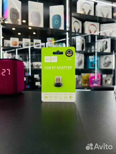Bluetooth USB Адаптер Hoco UA18 BT 5.0