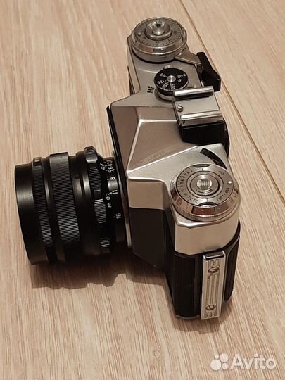 Фотоаппарат зенит е с объективом Мир-1в
