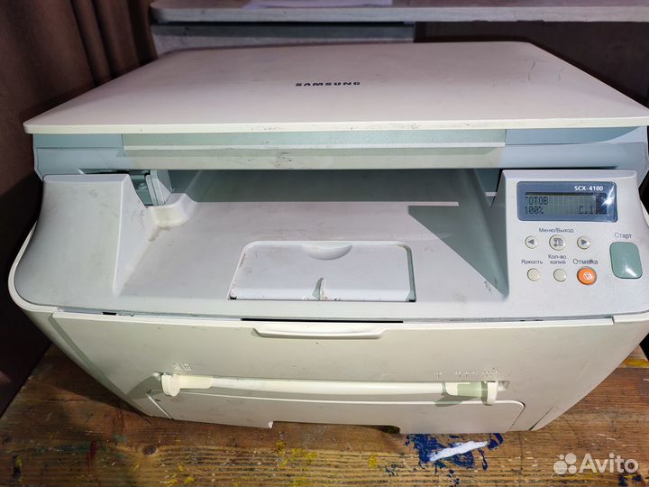Принтер мфу Samsung SCX-4100 (принт,копир,сканер)