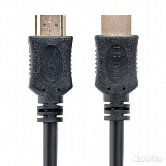 Кабель hdmi, 3D, 4K, экран, позолоч. контакты, 1м