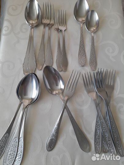 Набор столовых приборов СССР нержавейка