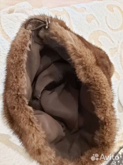 Шапка норковая женская бу