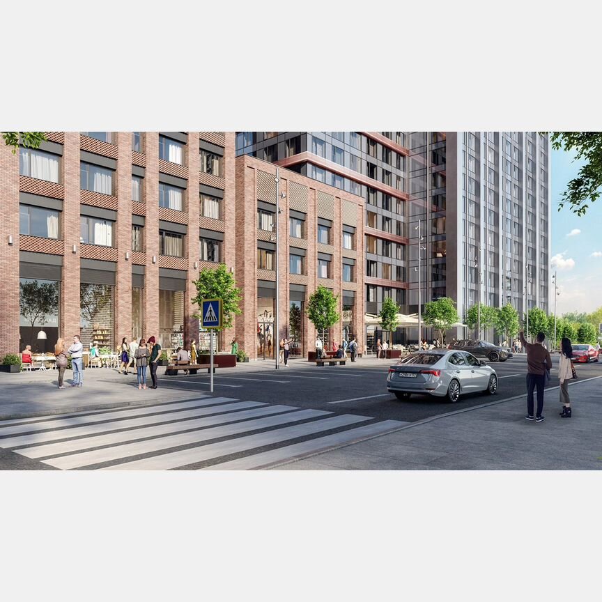 2-к. квартира, 39,2 м², 21/30 эт.