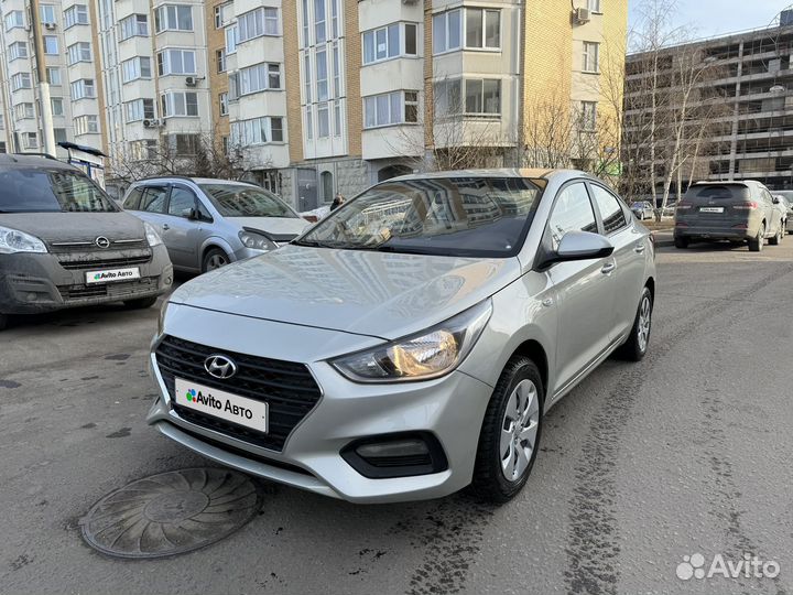 Hyundai Solaris 1.4 AT, 2018, 147 000 км