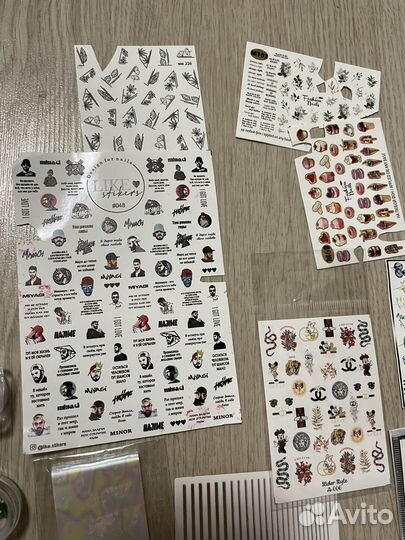 Материалы для маникюра бу