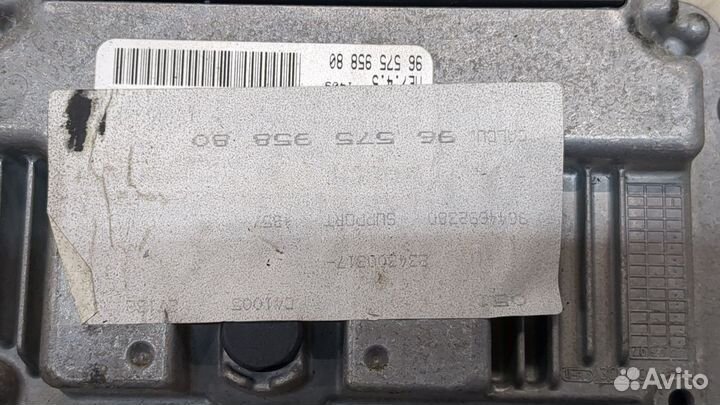 Блок управления двигателем Citroen C4, 2006