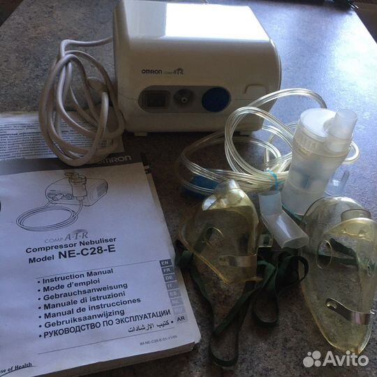 Компрессорный ингалятор(небулайзер) omron camp