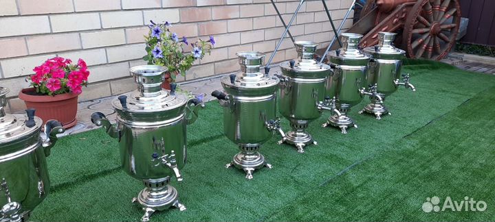 Самовар Тульский на дровах