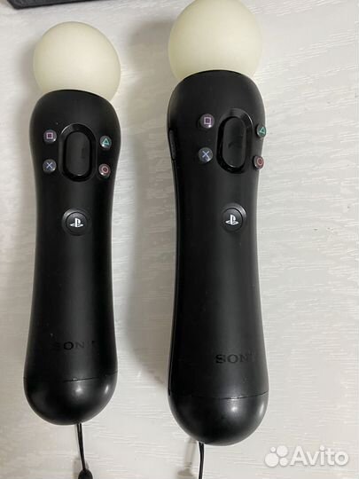 Шлем sony ps4 vr2 + 2 move