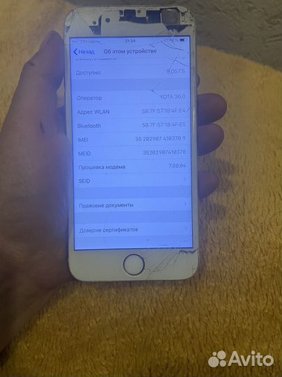 iPhone 6, 16 ГБ