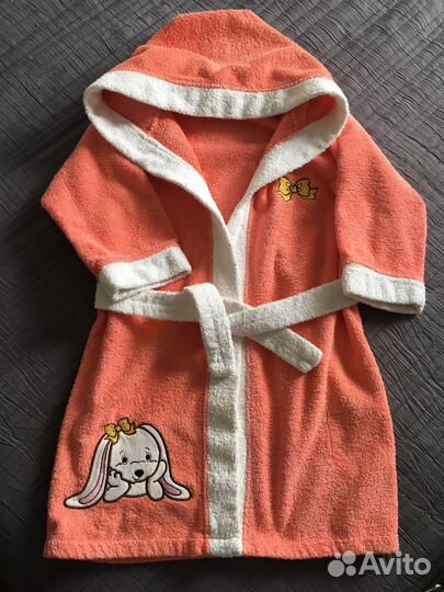 Халат махровый для девочки р.98-104