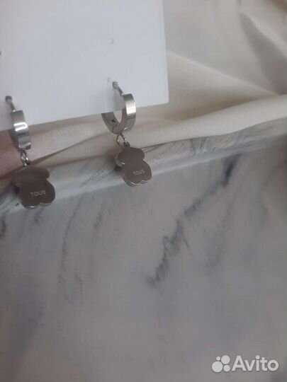 Серьги мишки