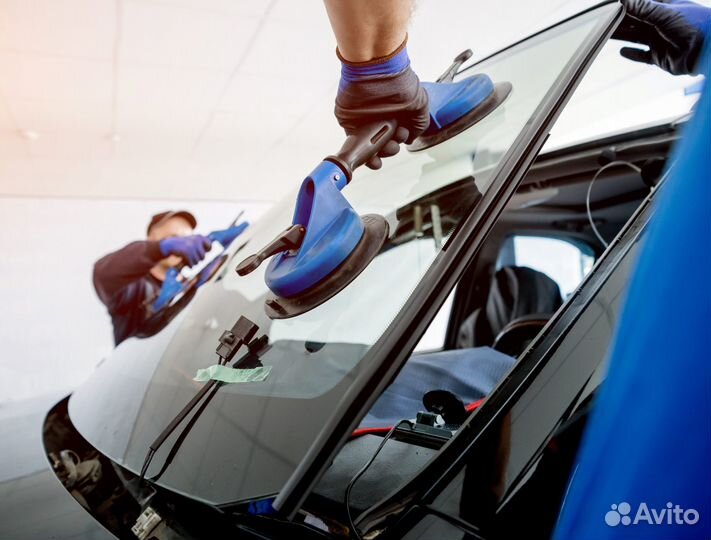 Лобовое стекло с заменой