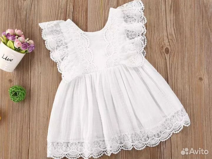Платье для девочки 86 92