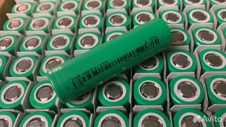 Аккумуляторы высокотоковые EVE 18650/25P