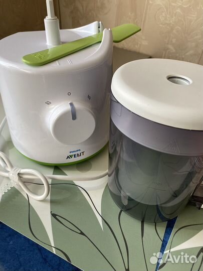 Пароварка блендер philips avent 2 в 1
