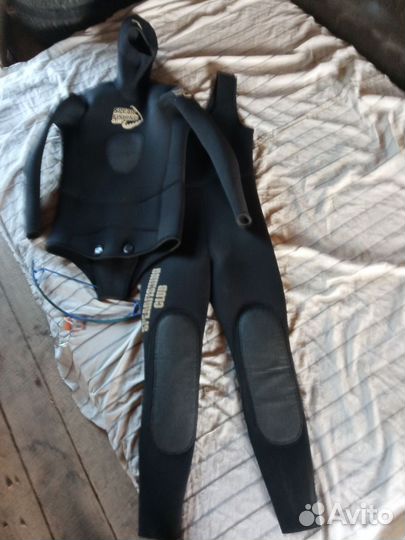 Ласты и костюм для подводной охоты бу