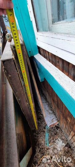 Ворота гаражные металлические бу