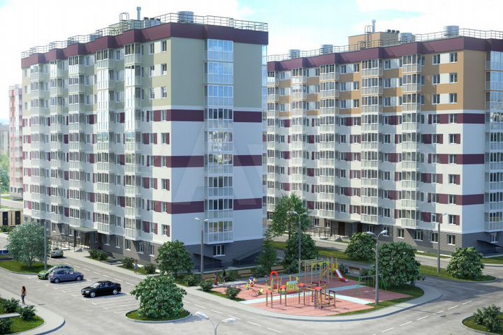 3-к. квартира, 73,5 м², 1/9 эт.