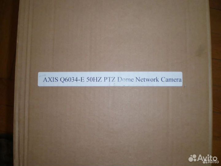 Камера видеонаблюдения уличная Axis Q6034-E