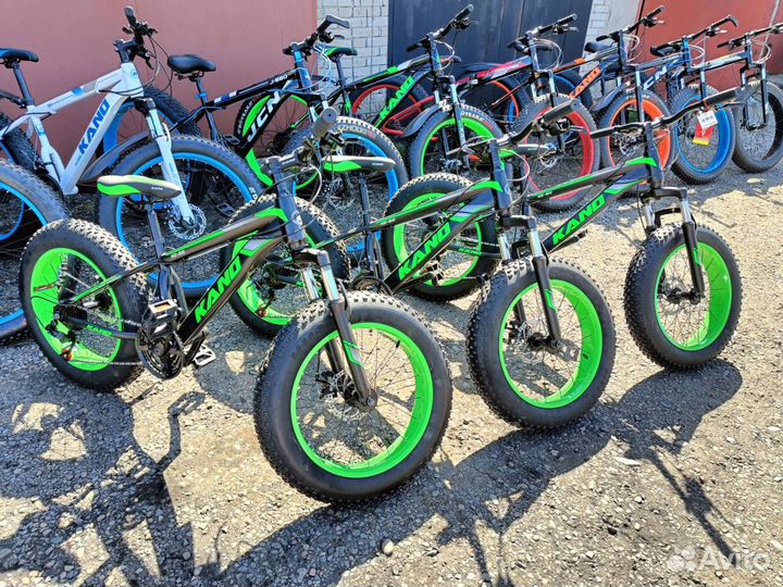 Велосипеды фэтбайки новые