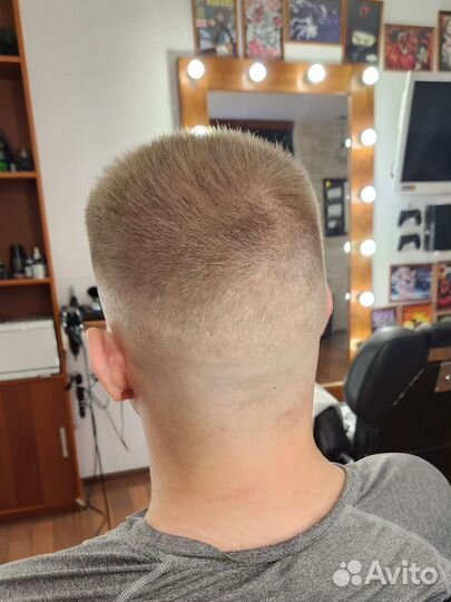 Мужская стрижка, оформление бороды