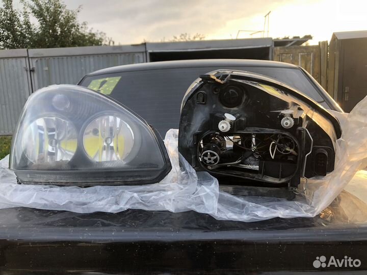 Фары на priora