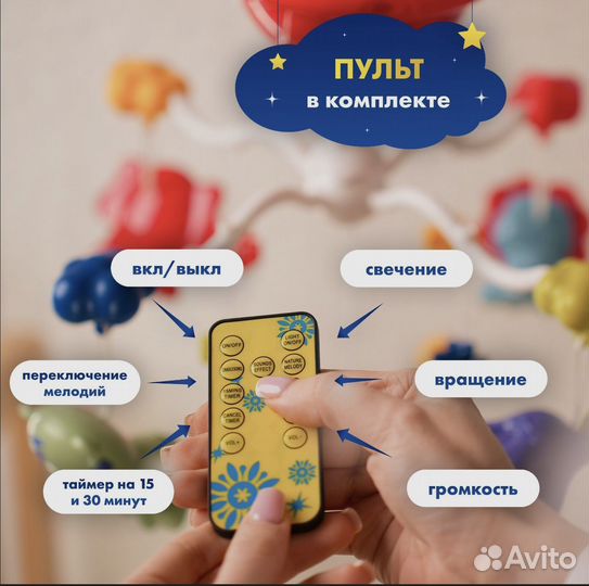 Мобиль на кроватку