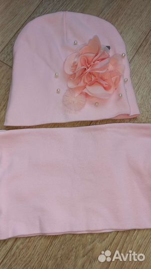Шапки на девочку пакетом 52