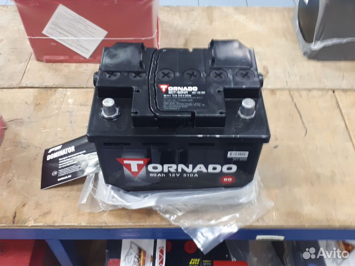 Аккумулятор 60 Tornado R+