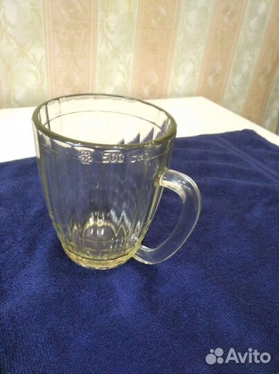 Стаканы граненые СССР и подстаканники