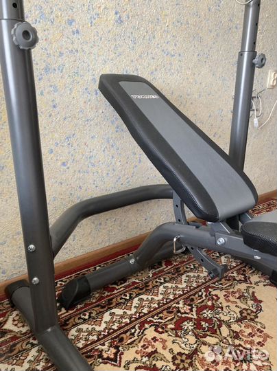 Стойка для штанги и скамья