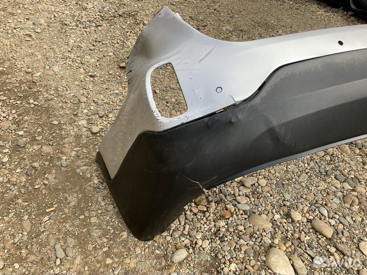 Задний бампер Кия Соренто 2 XM FL рестайлинг