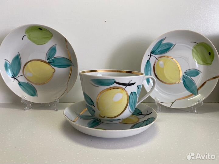Чайная пара гинант Дулево СССР