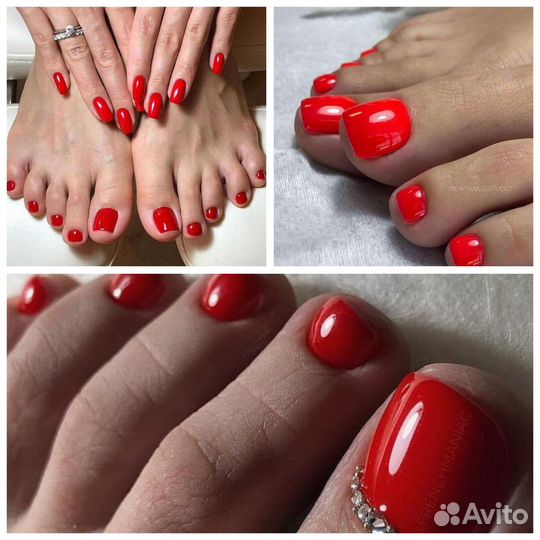 Маникюр,укрепление ногтей,покрытие гель лаком