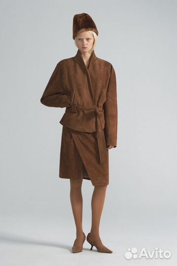 Замшевая куртка the Row