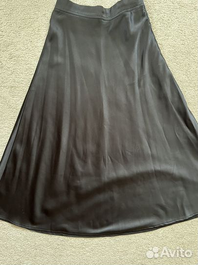 Юбка атласная