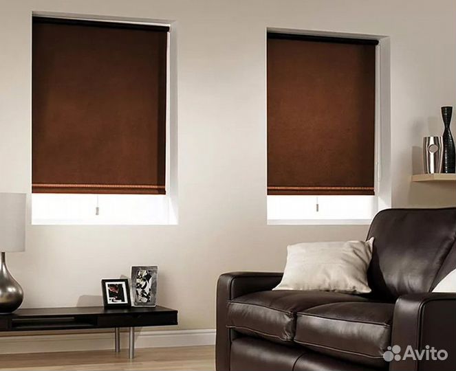 Рулонные шторы блэкаут на окно