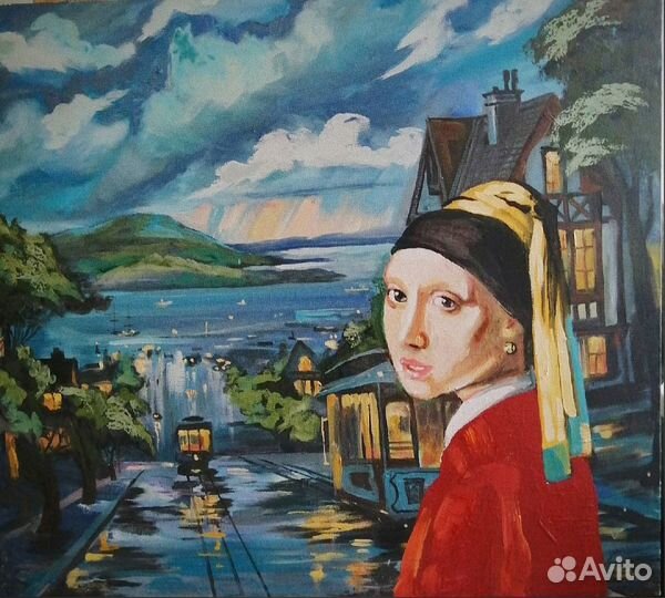 Картина маслом на холсте