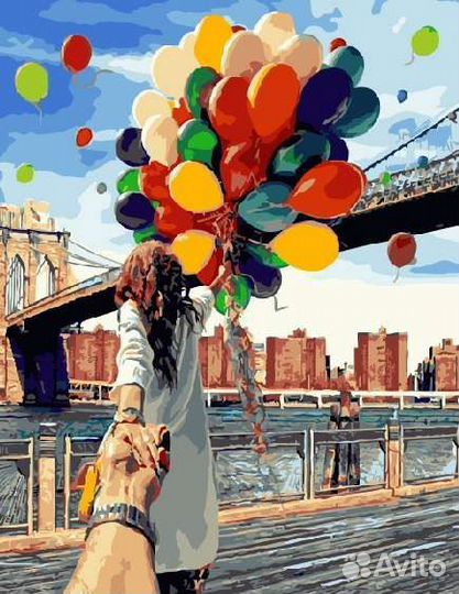 Картина по номерам из серии 