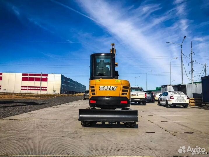 Мини-экскаватор Sany SY35U, 2023