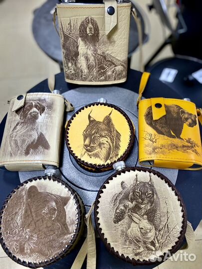 Фляжка подарочная на 0,5-1 литра