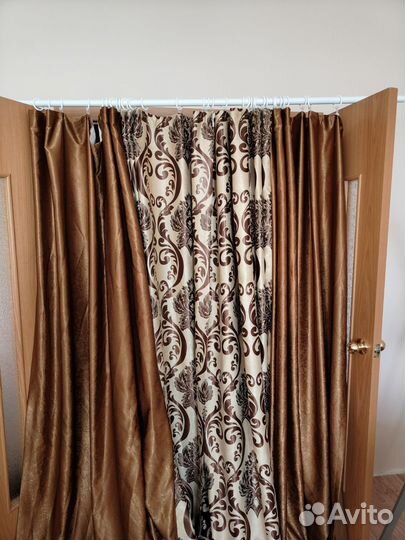 Шторы в зал и на кухню