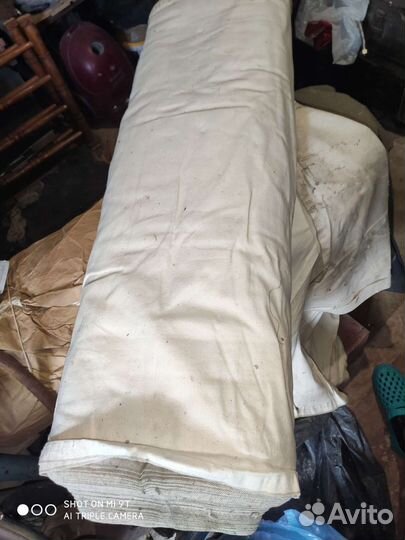 Ткань хлопок и лен