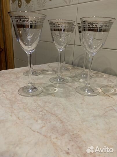 Фужеры богемия